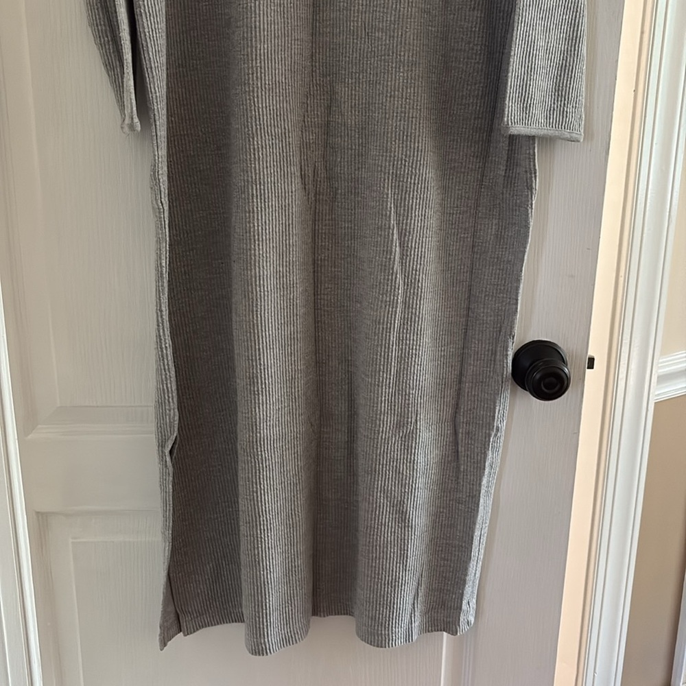 VINTAGE Victoria’s Secret Country Maxi Gray Nightgown - Picture 4 of 11